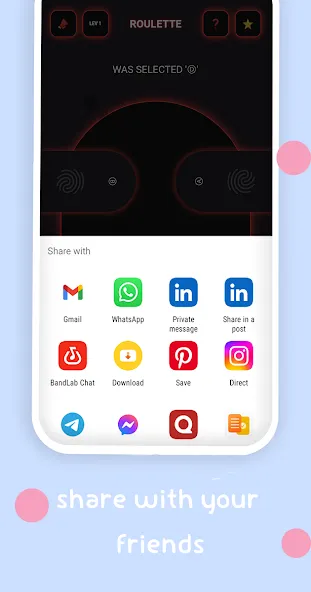 Mini : Finger Picker Chooser (Шок) [МОД: Деньги, Монеты и Меню MOD] Screenshot 3