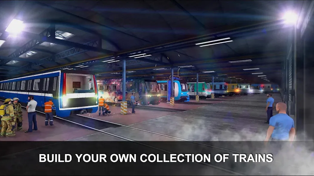 Subway Simulator 3D [МОД: Все открыто, Дополнительные деньги и Меню MOD] Screenshot 3