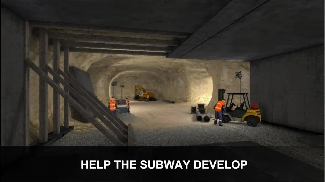 Subway Simulator 3D [МОД: Все открыто, Дополнительные деньги и Меню MOD] Screenshot 5