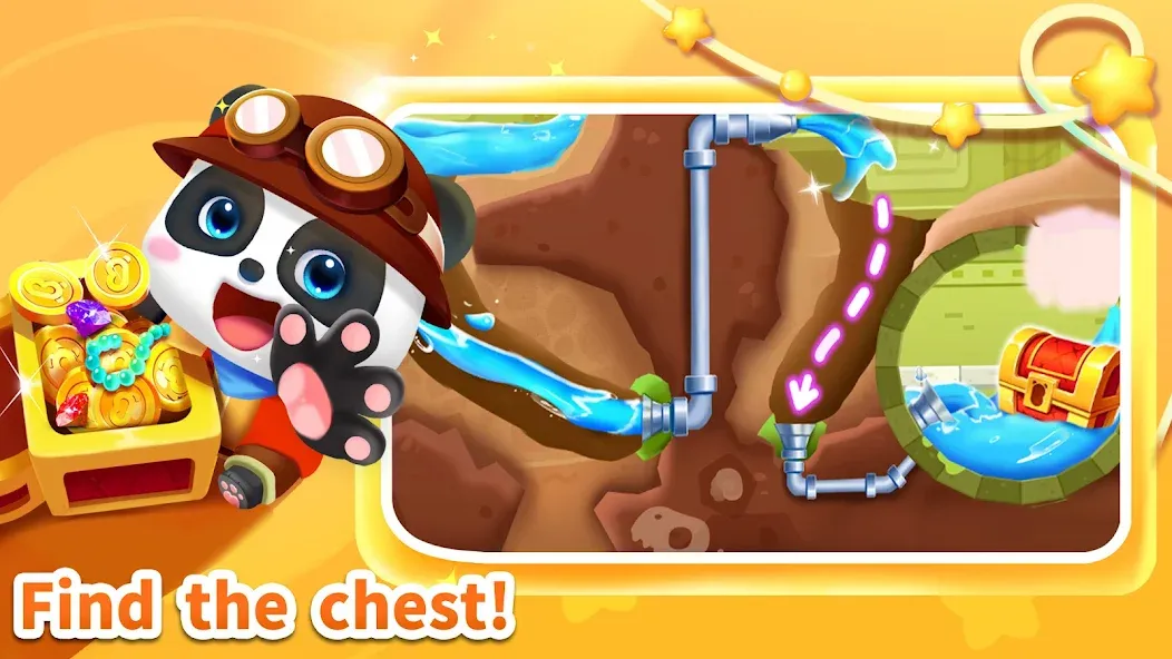 Little Panda’s Jewel Adventure [МОД: Меню, Бесконечные монеты и Открытые уровни] Screenshot 2