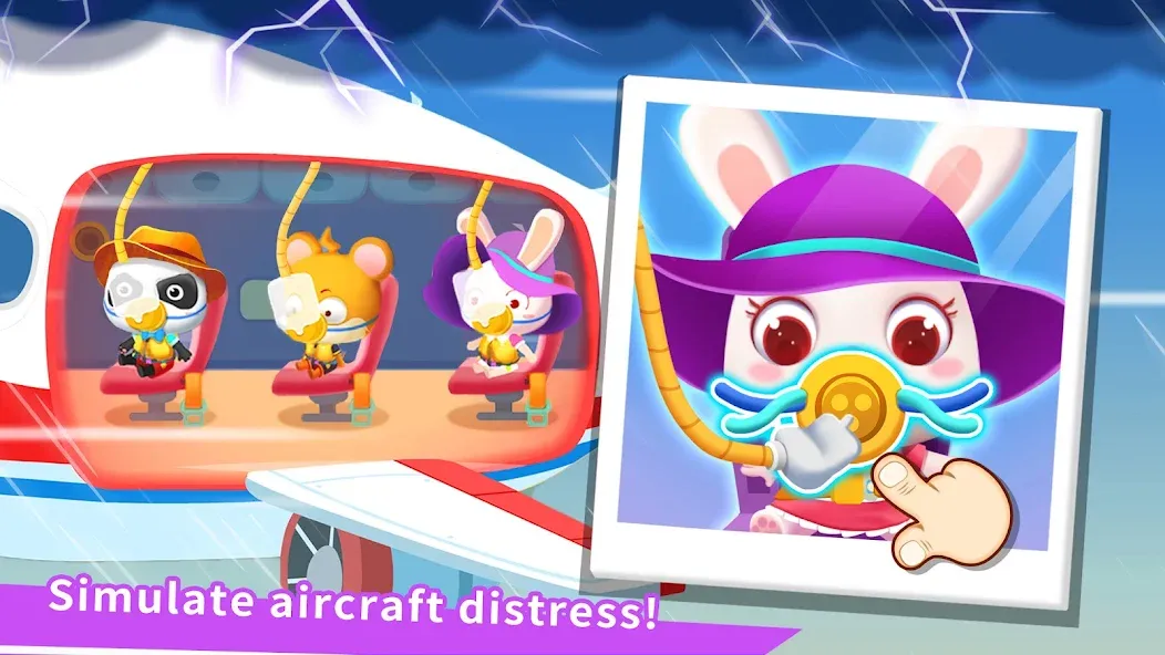 Baby Panda's Airport [МОД: Все открыто, Дополнительные деньги и Меню MOD] Screenshot 4