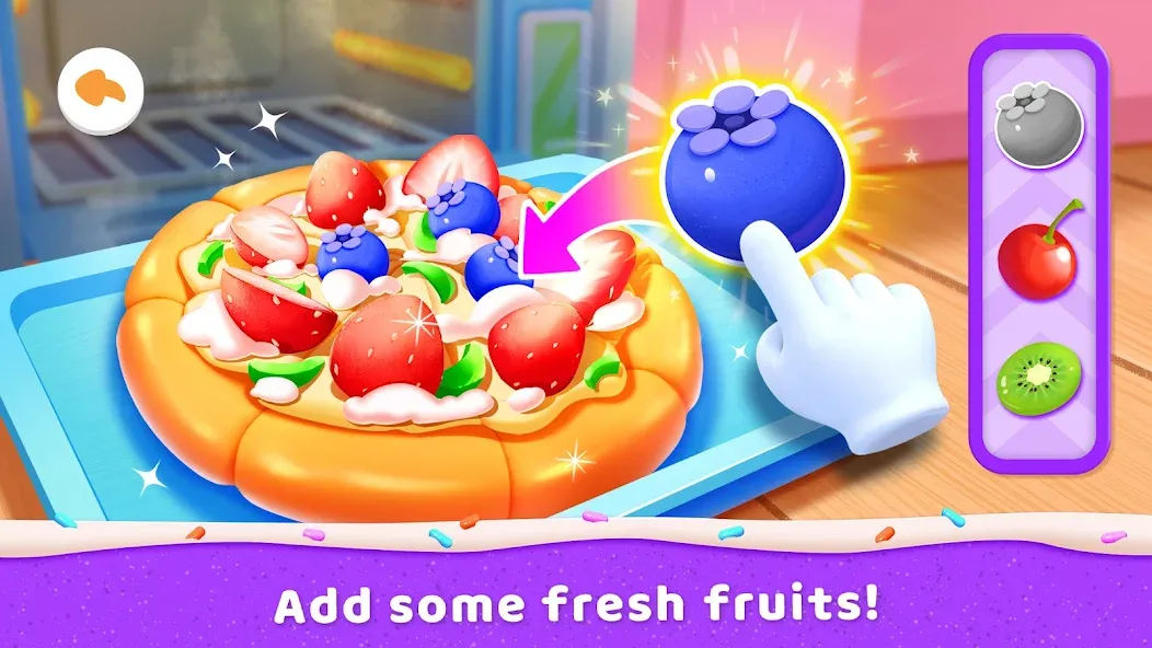 Little Panda's Cake Shop [МОД: Меню, Бесконечные монеты и Открытые уровни] Screenshot 2