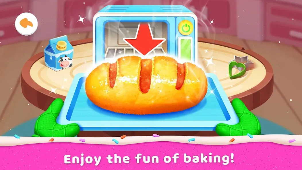 Little Panda's Cake Shop [МОД: Меню, Бесконечные монеты и Открытые уровни] Screenshot 3