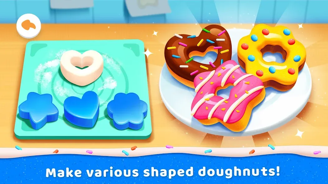 Little Panda's Cake Shop [МОД: Меню, Бесконечные монеты и Открытые уровни] Screenshot 5