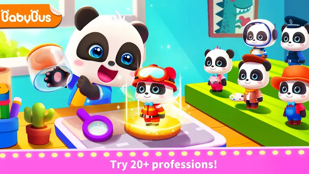 Baby Panda's Town: Life [МОД: Все открыто, Дополнительные деньги и Меню MOD] Screenshot 1