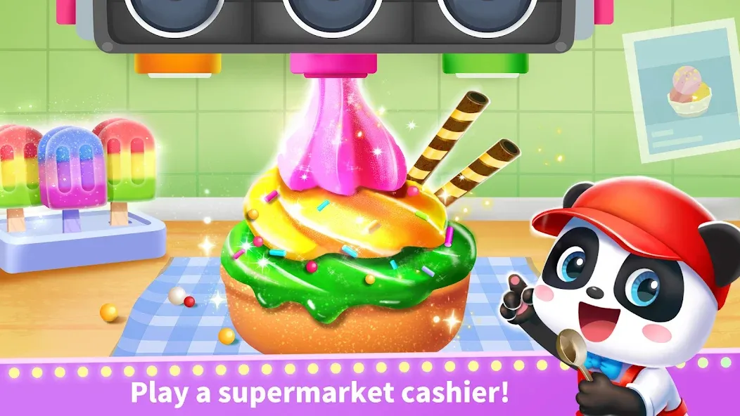 Baby Panda's Town: Life [МОД: Все открыто, Дополнительные деньги и Меню MOD] Screenshot 5