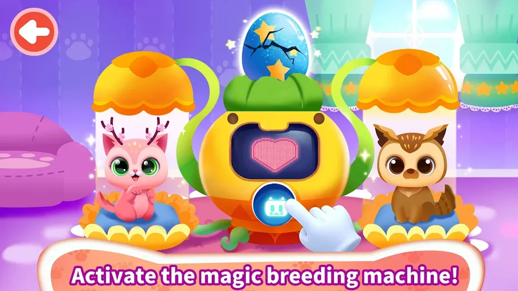 Little Panda: Baby Cat Daycare [МОД: Много монет, Открытые уровни и Мега MOD] Screenshot 2