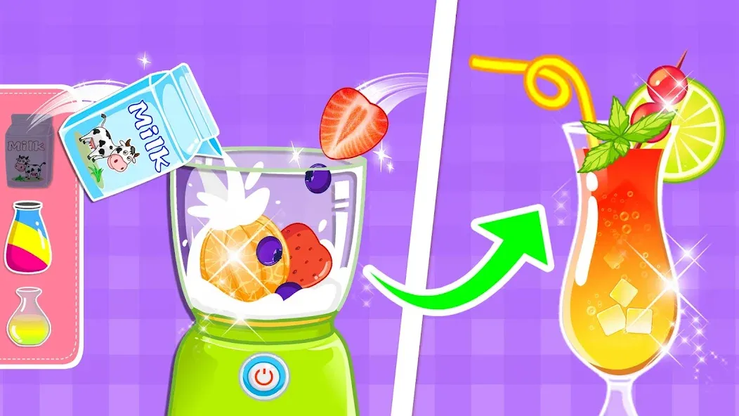 My Baby Panda Chef [МОД: Деньги, Монеты и Меню MOD] Screenshot 4