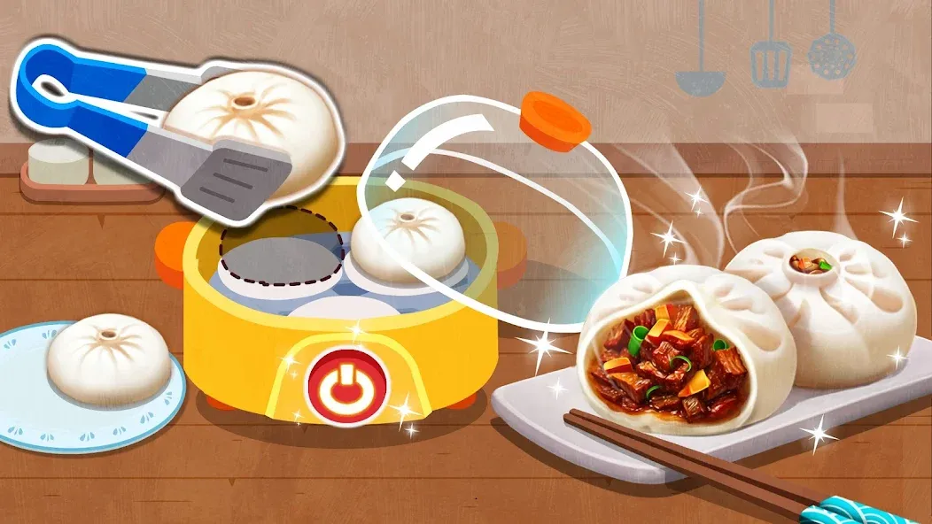 Little Panda's Chinese Recipes [МОД: Много монет, Открытые уровни и Мега MOD] Screenshot 2