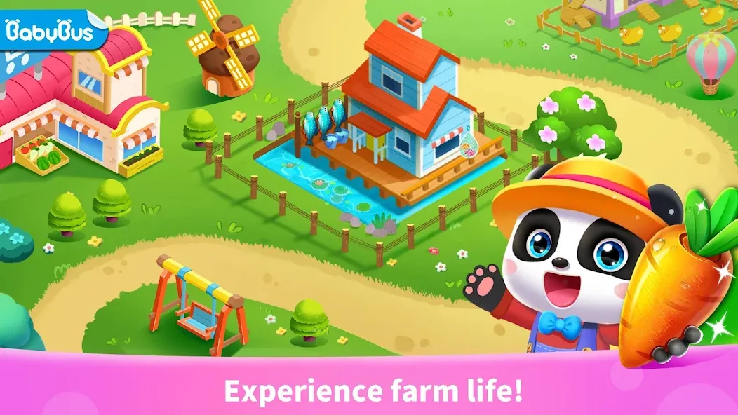 Little Panda's Farm [МОД: Бесконечные деньги, Монеты и Мега MOD] Screenshot 1