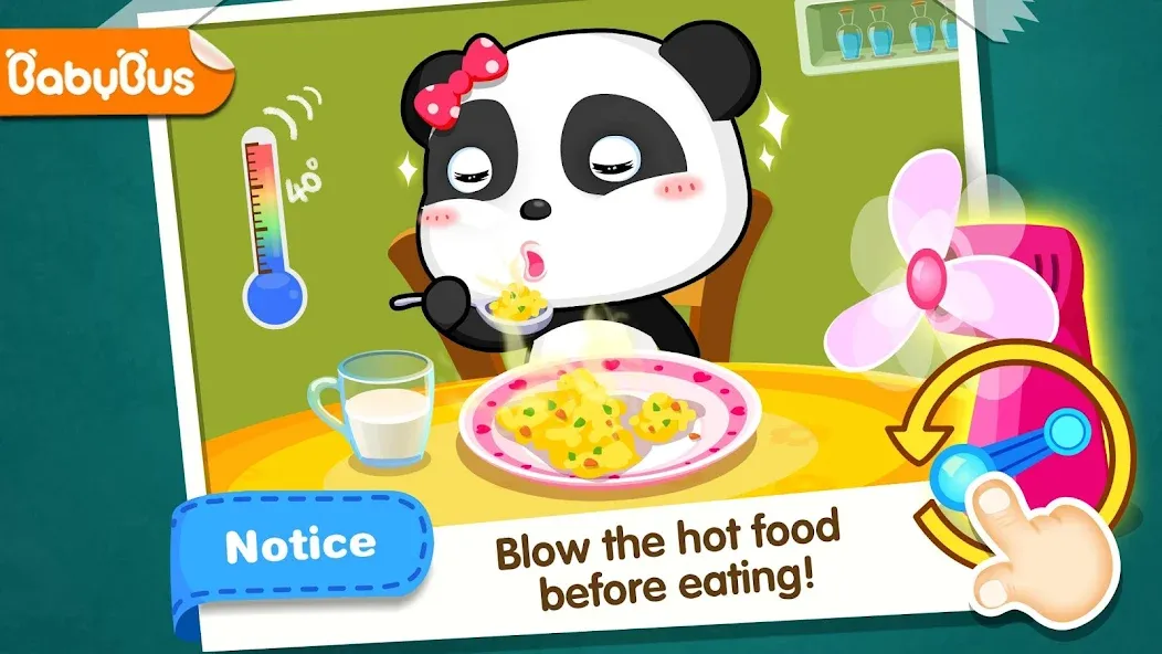 Baby Panda Home Safety [МОД: Все открыто, Дополнительные деньги и Меню MOD] Screenshot 1