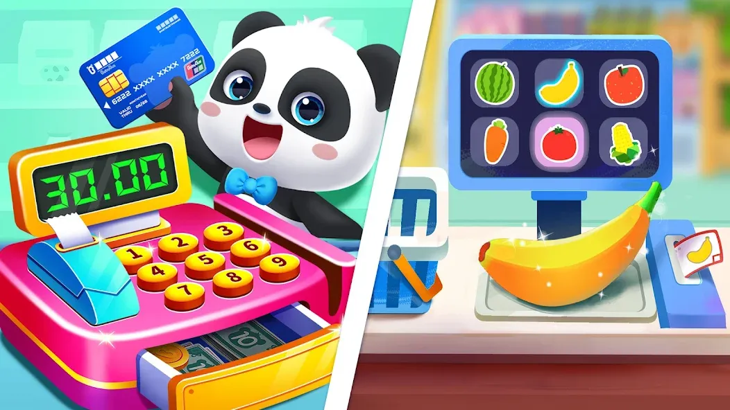 BabyBus Kids: Video&Game World (БебиБас Кидс) [МОД: Много монет, Открытые уровни и Мега MOD] Screenshot 3