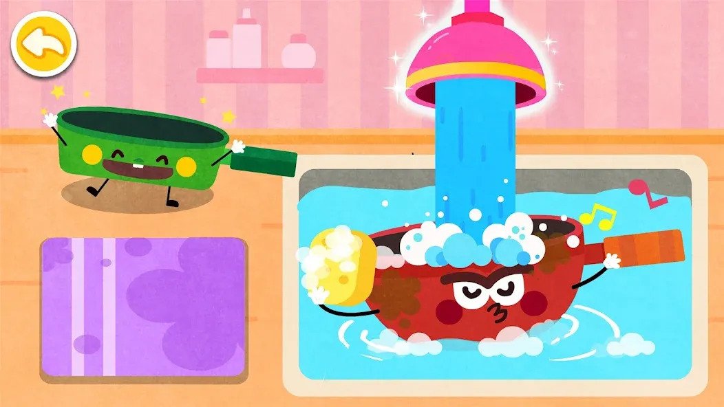 Baby Panda's Kitchen Party [МОД: Много денег, Монет и Все открыто] Screenshot 5