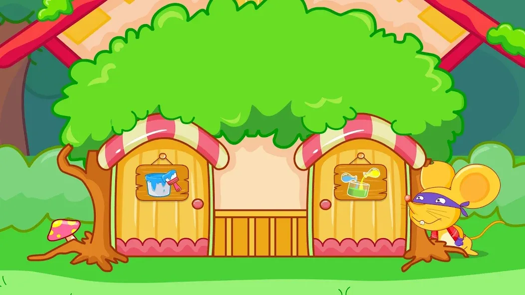 Baby Panda's Color Mixing [МОД: Бесконечные деньги, Монеты и Мега MOD] Screenshot 5