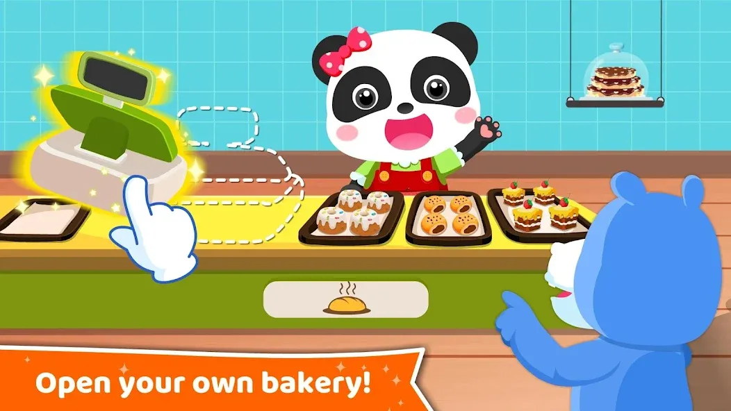Baby Panda's Dream Job [МОД: Много денег, Монет и Все открыто] Screenshot 3