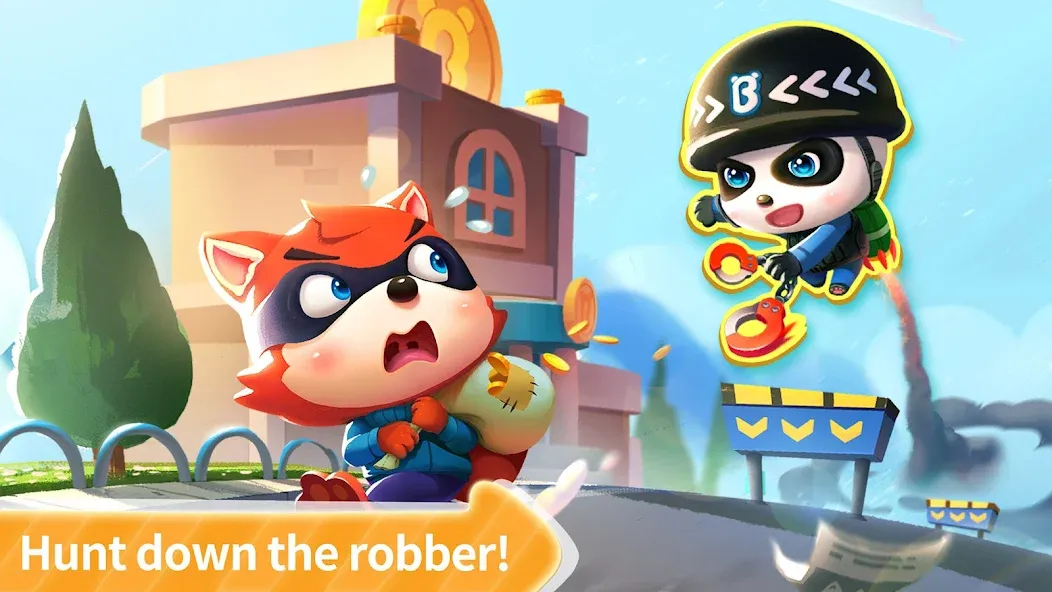 Little Panda Policeman [МОД: Все открыто, Дополнительные деньги и Меню MOD] Screenshot 2