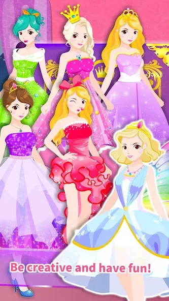 Little Panda Princess Dressup [МОД: Много монет, Открытые уровни и Мега MOD] Screenshot 5