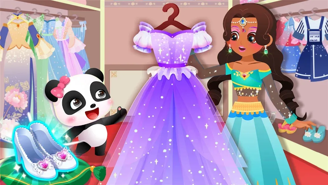 Little Panda: Princess Makeup [МОД: Деньги, Монеты и Меню MOD] Screenshot 4