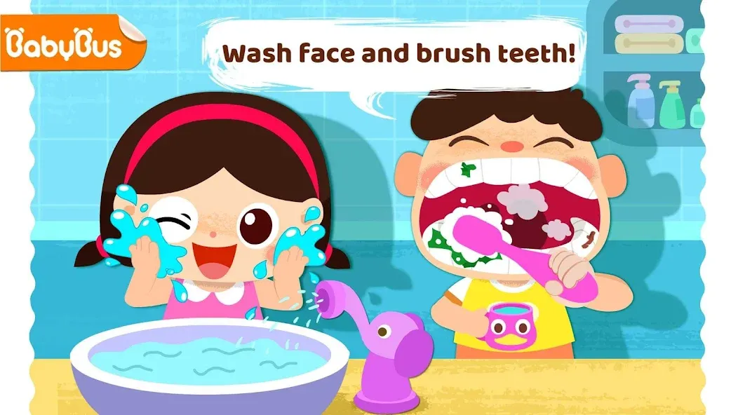 Baby Panda's Daily Habits [МОД: Много монет, Открытые уровни и Мега MOD] Screenshot 1