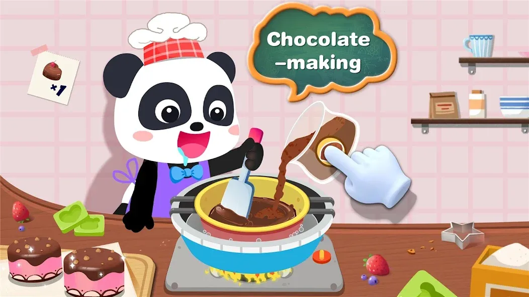 Little Panda's Snack Factory [МОД: Меню, Бесконечные монеты и Открытые уровни] Screenshot 2