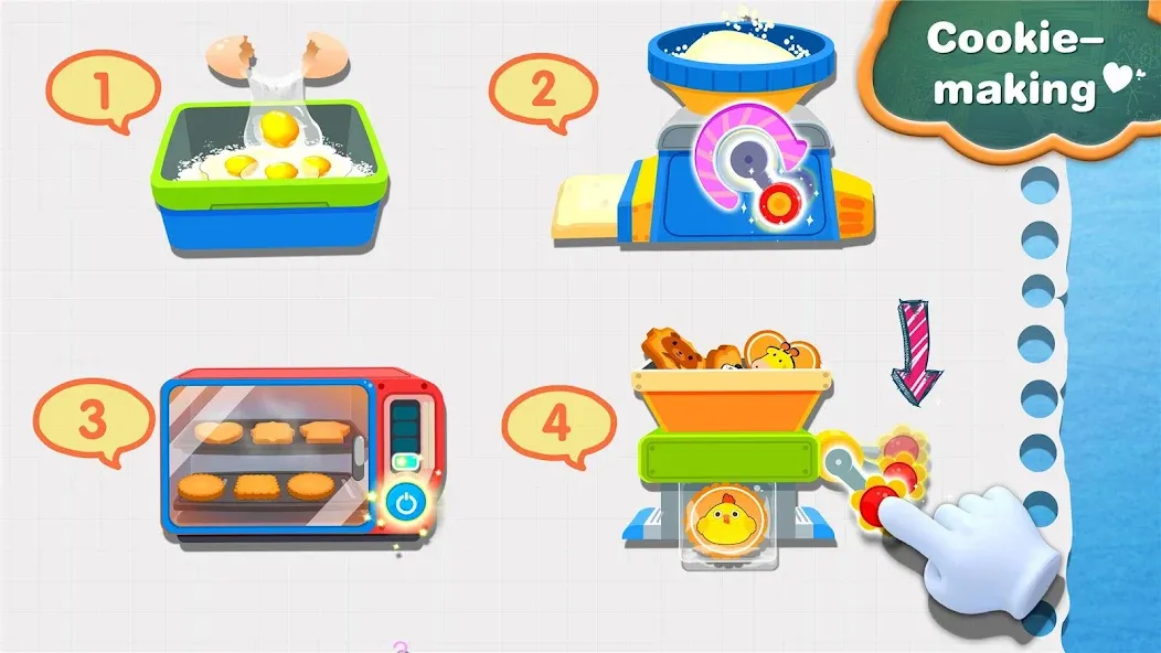 Little Panda's Snack Factory [МОД: Меню, Бесконечные монеты и Открытые уровни] Screenshot 4