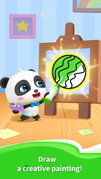 Talking Baby Panda-Virtual Pet [МОД: Много монет, Открытые уровни и Мега MOD] Screenshot 5