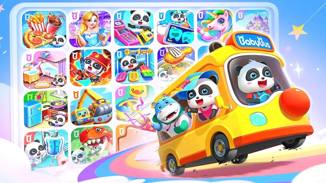 Baby Panda World: Kids Games [МОД: Деньги, Монеты и Меню MOD] Screenshot 1