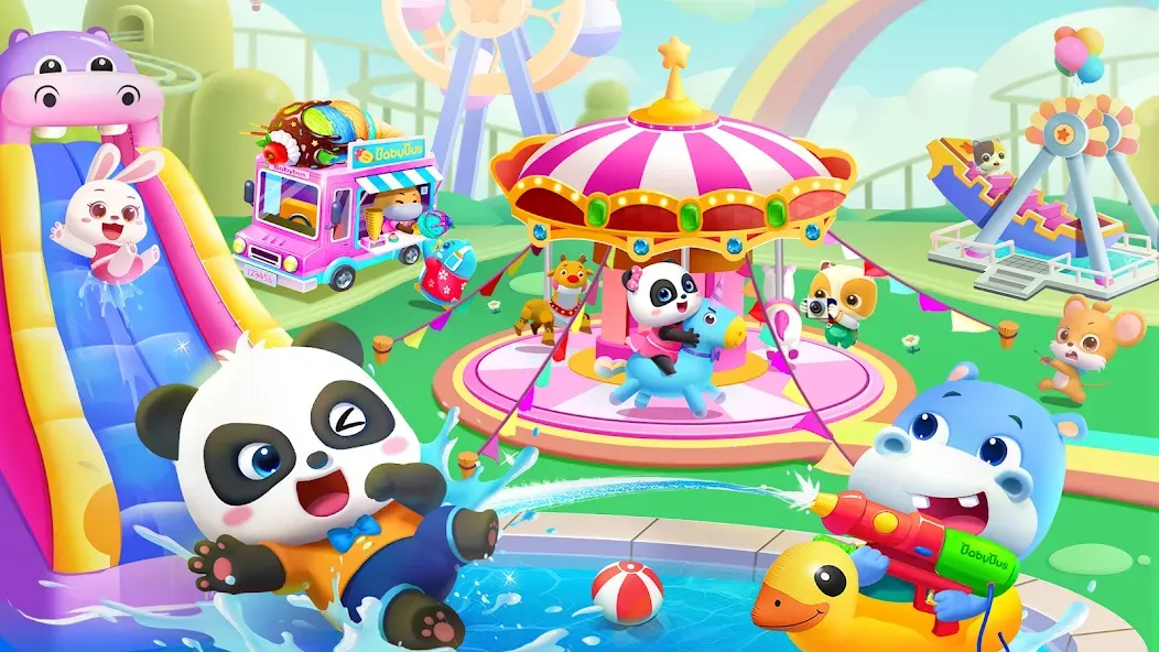 Baby Panda World: Kids Games [МОД: Деньги, Монеты и Меню MOD] Screenshot 2