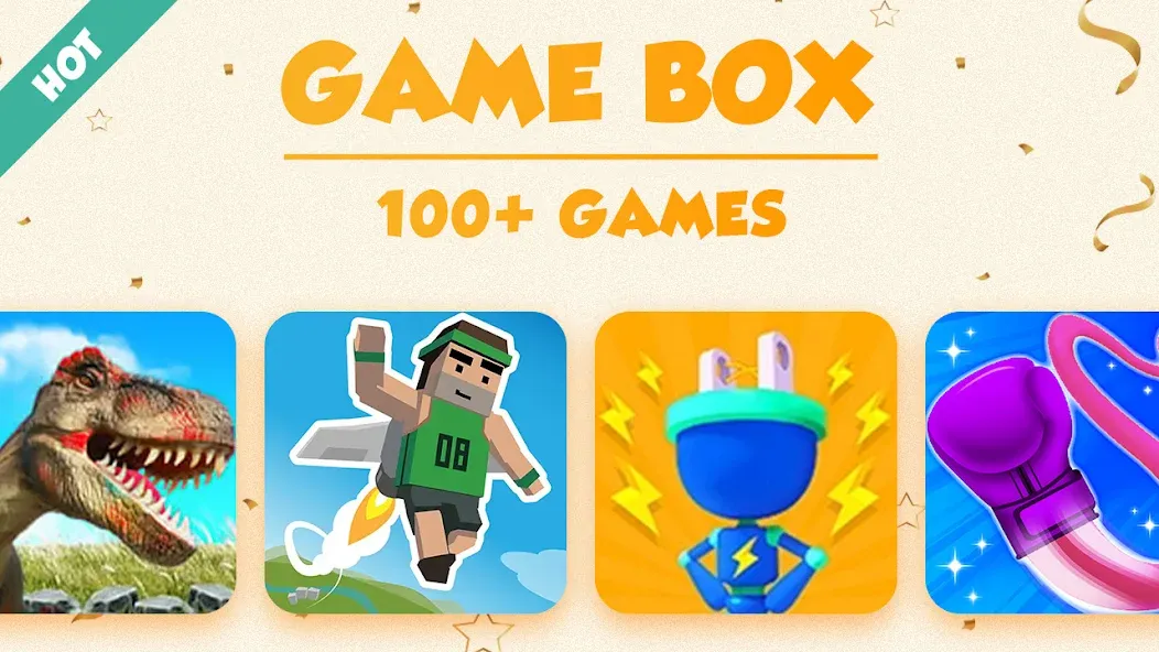 Game Box - 100+ Games (Гейм Бокс) [МОД: Все открыто, Дополнительные деньги и Меню MOD] Screenshot 4