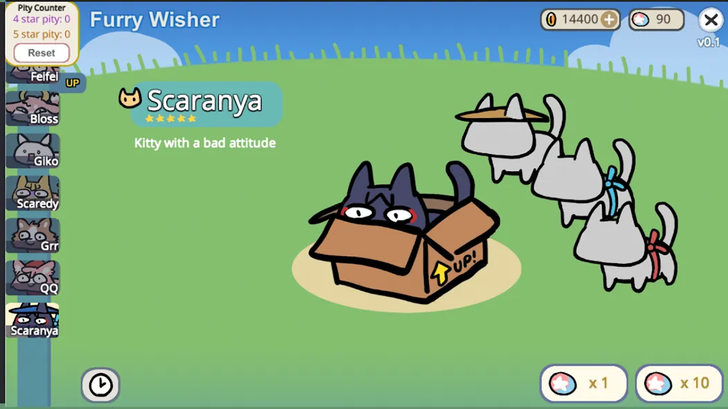 Furry Wisher (Фурри Уишер) [МОД: Меню, Бесконечные монеты и Открытые уровни] Screenshot 2