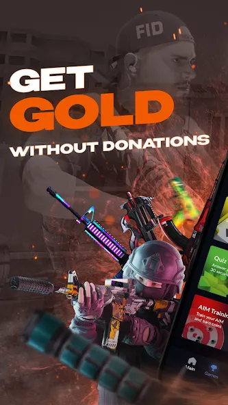 Skins Farm - Golds and Skins (Скинс Фарм) [МОД: Много монет, Открытые уровни и Мега MOD] Screenshot 1