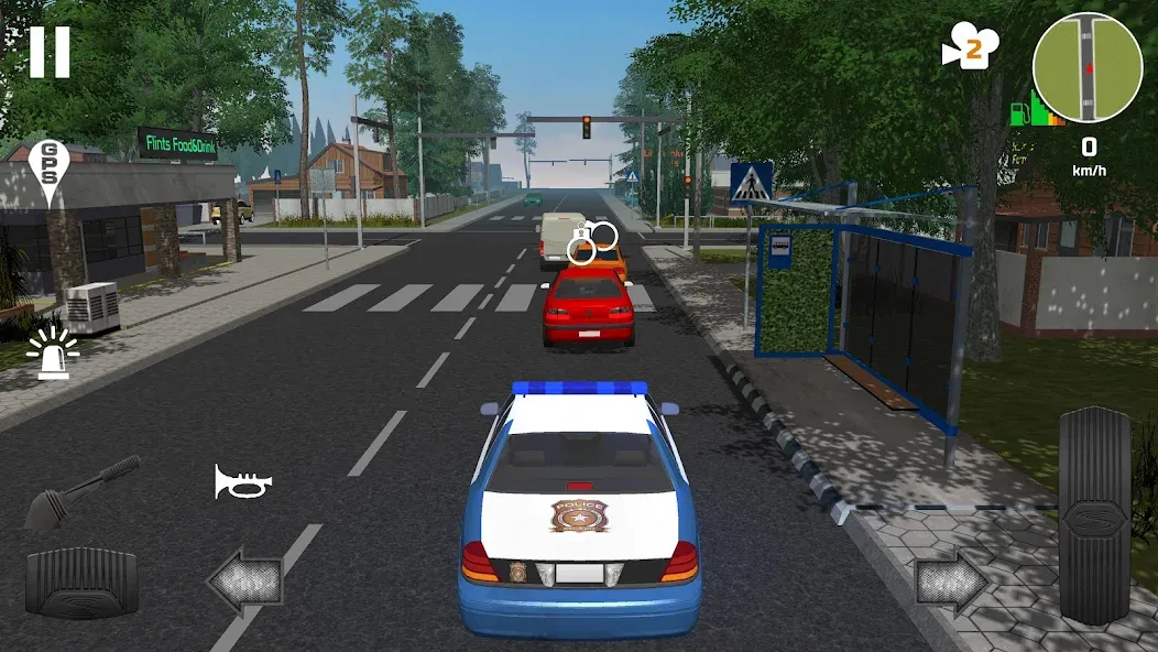 Police Patrol Simulator (Полицейский патрульный симулятор) [МОД: Бесконечные деньги, Монеты и Мега MOD] Screenshot 2