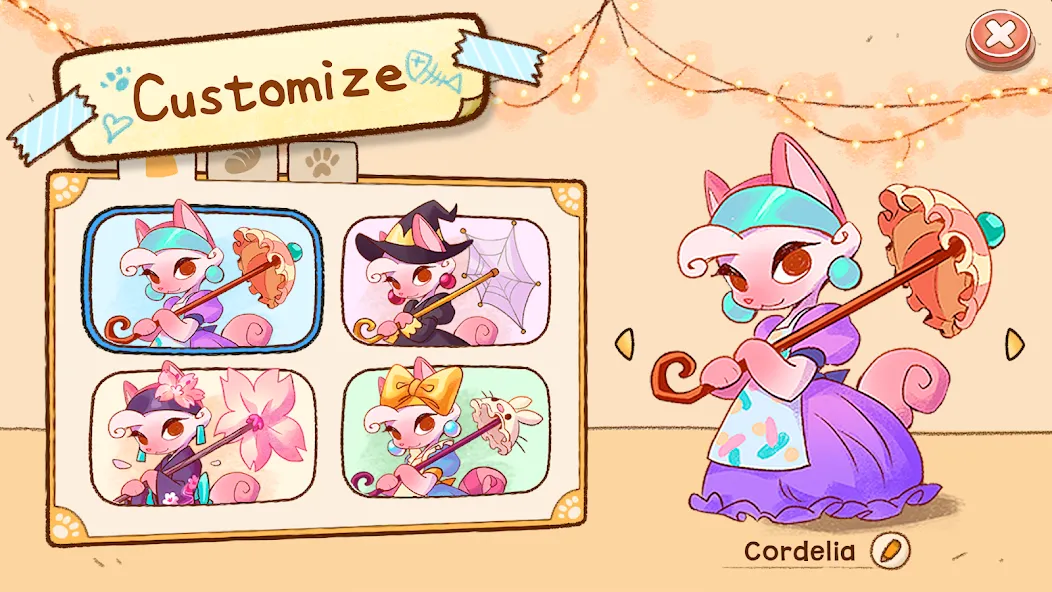 Campfire Cat Cafe (Кэмпфайр Кэт Кафе) [МОД: Много денег, Монет и Все открыто] Screenshot 3