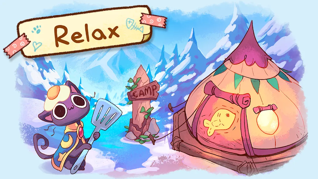 Campfire Cat Cafe (Кэмпфайр Кэт Кафе) [МОД: Много денег, Монет и Все открыто] Screenshot 5