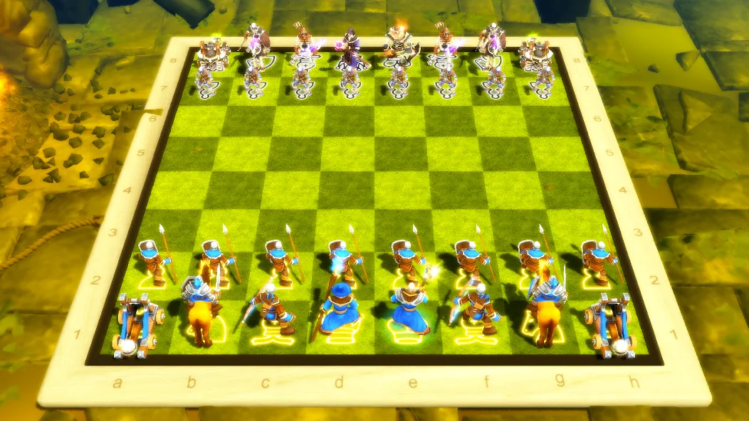 World Of Chess 3D [МОД: Меню, Бесконечные монеты и Открытые уровни] Screenshot 1