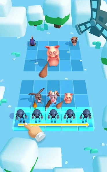 Animal Merge - Evolution Games (Анимал Мерж) [МОД: Бесконечные деньги, Монеты и Мега MOD] Screenshot 2