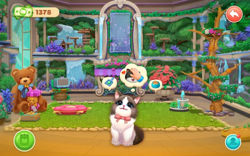 Kitten Match (Киттен Матч) [МОД: Много монет, Открытые уровни и Мега MOD] Screenshot 5