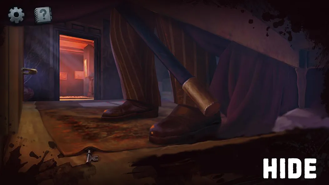 Scary Mansion: Horror Game 3D [МОД: Много монет, Открытые уровни и Мега MOD] Screenshot 1