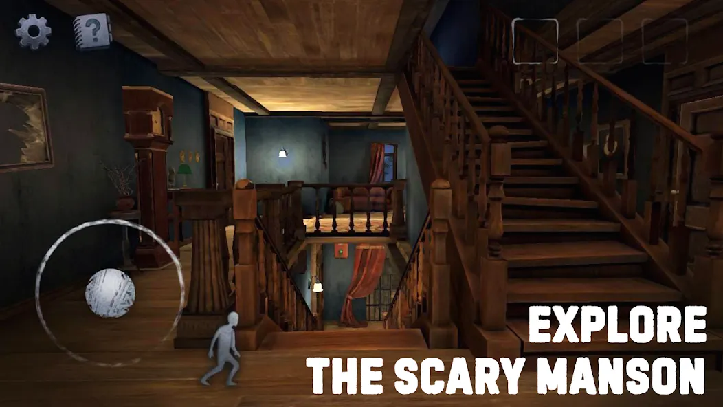 Scary Mansion: Horror Game 3D [МОД: Много монет, Открытые уровни и Мега MOD] Screenshot 2