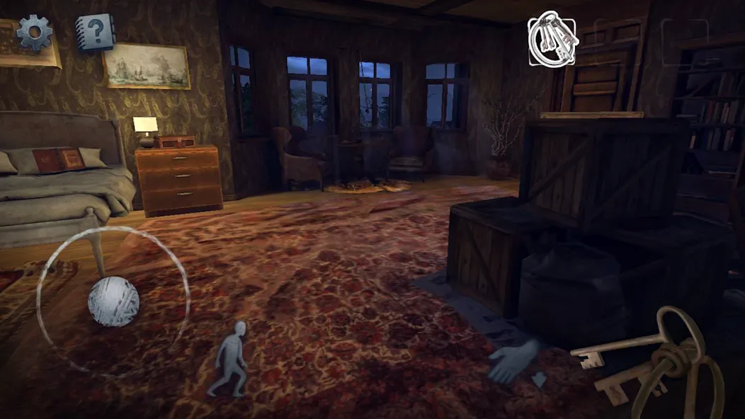 Scary Mansion: Horror Game 3D [МОД: Много монет, Открытые уровни и Мега MOD] Screenshot 3