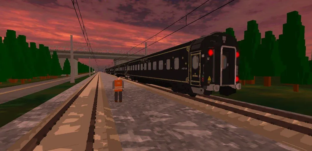SkyRail - симулятор поезда СНГ (кайрейл) [МОД: Много денег, Монет и Все открыто] Screenshot 1