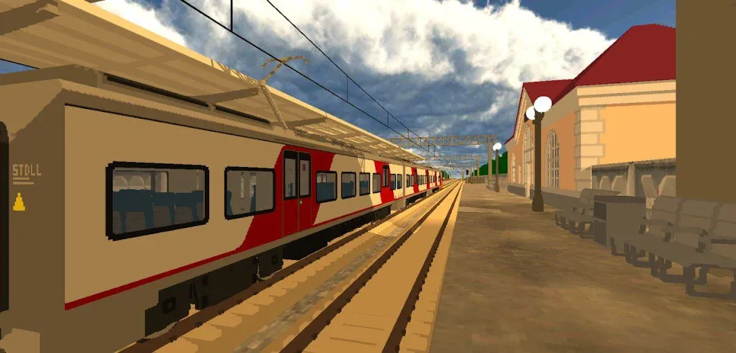 SkyRail - симулятор поезда СНГ (кайрейл) [МОД: Много денег, Монет и Все открыто] Screenshot 4
