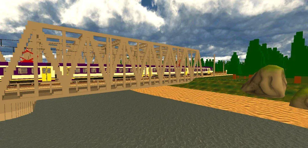 SkyRail - симулятор поезда СНГ (кайрейл) [МОД: Много денег, Монет и Все открыто] Screenshot 5