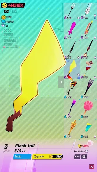 Slash & Girl - Endless Run [МОД: Деньги, Монеты и Меню MOD] Screenshot 3