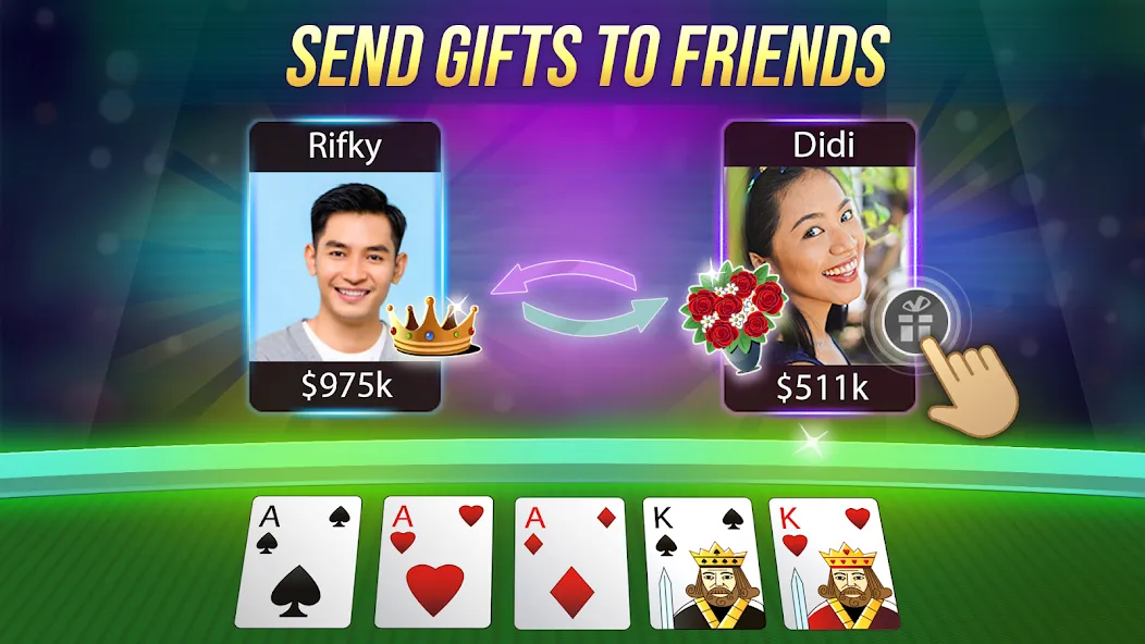 Texas Holdem Poker Online (Техасский Холдем Покер Онлайн) [МОД: Бесконечные деньги, Монеты и Мега MOD] Screenshot 5