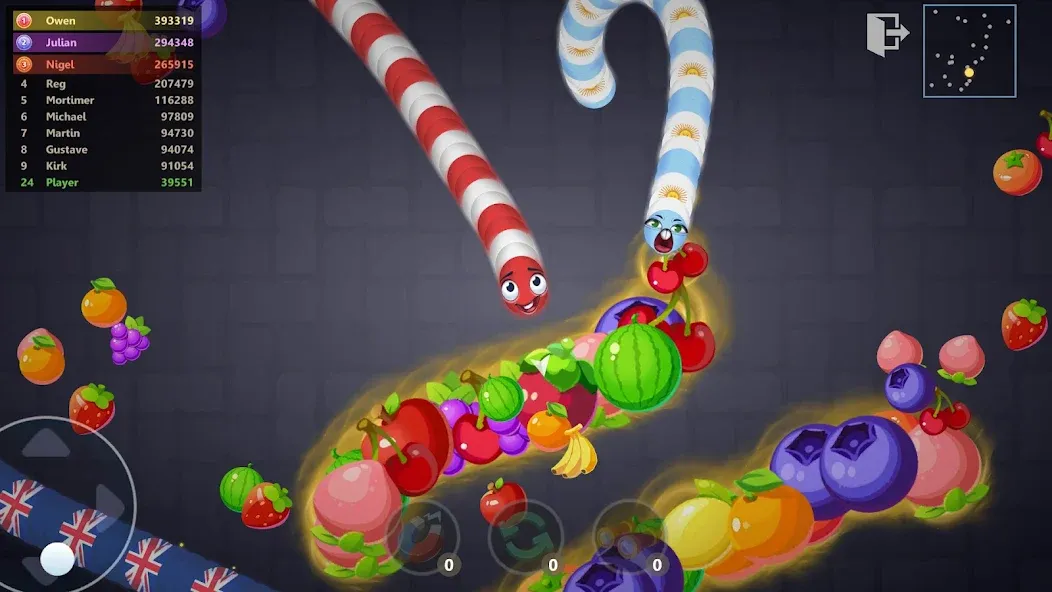 Snake War™ Hungry Worm.io Game (Снейк Вар) [МОД: Все открыто, Дополнительные деньги и Меню MOD] Screenshot 5