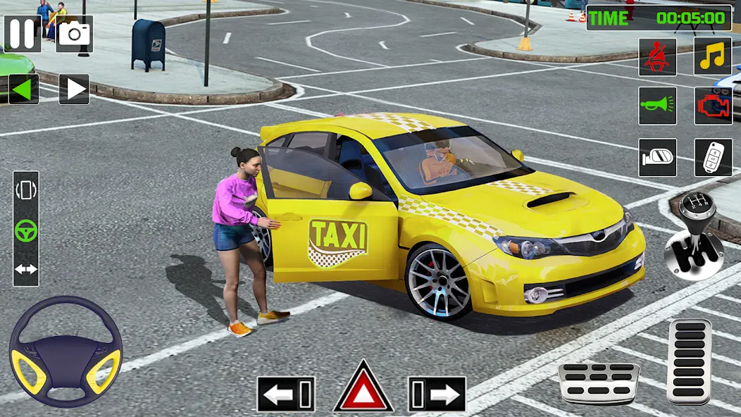 City Taxi Games-Taxi Car Games (Сити Такси Игры) [МОД: Меню, Бесконечные монеты и Открытые уровни] Screenshot 2