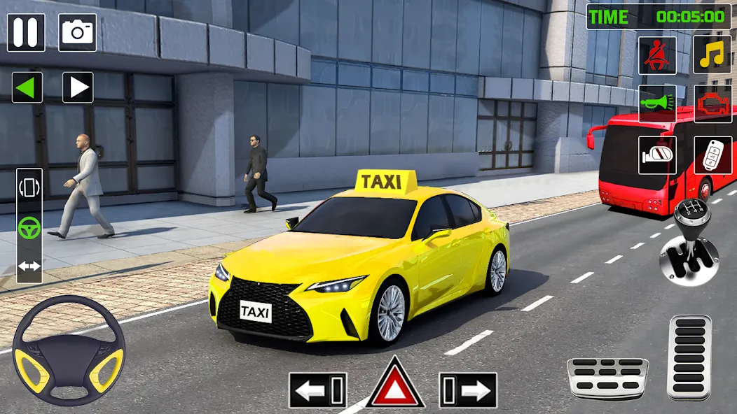 City Taxi Games-Taxi Car Games (Сити Такси Игры) [МОД: Меню, Бесконечные монеты и Открытые уровни] Screenshot 3