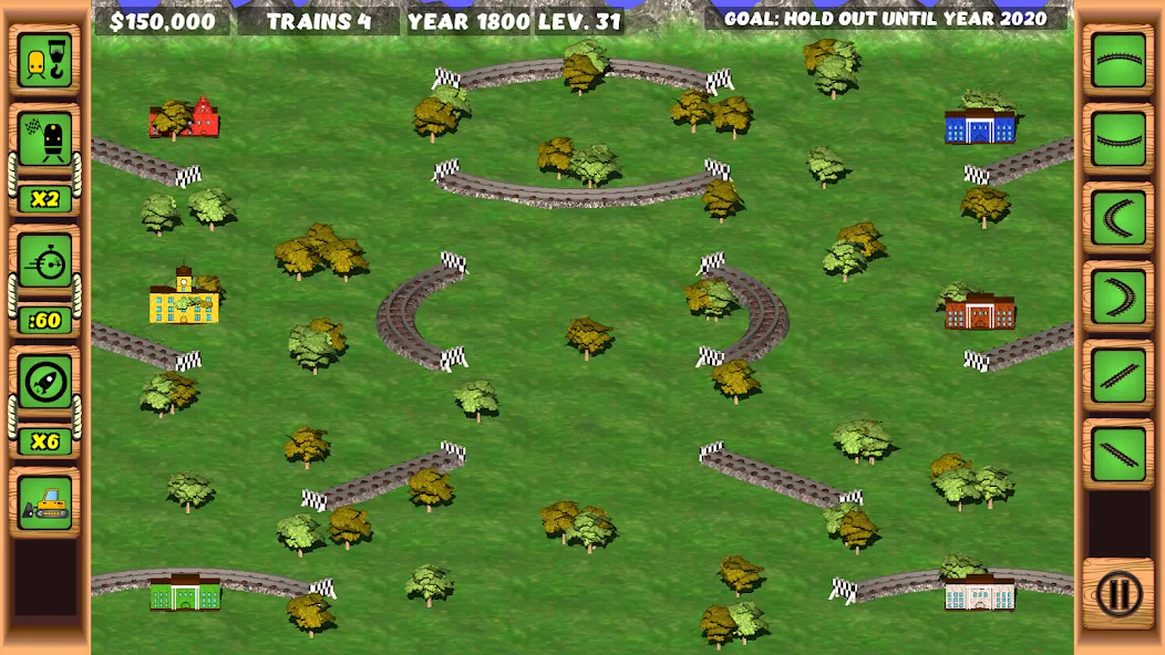 My Railroad: train and city [МОД: Меню, Бесконечные монеты и Открытые уровни] Screenshot 1
