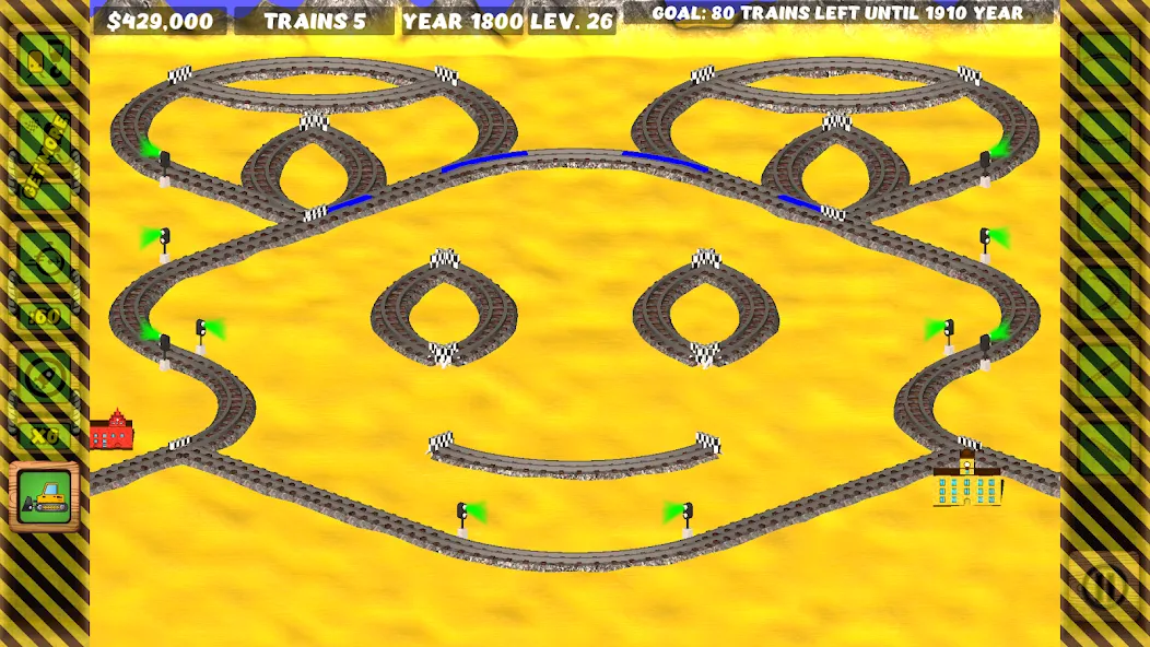 My Railroad: train and city [МОД: Меню, Бесконечные монеты и Открытые уровни] Screenshot 2